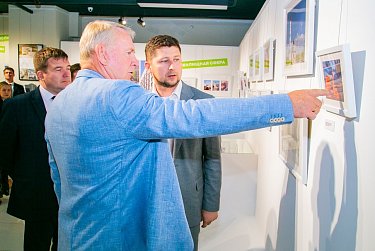 «Меняя взгляд»: в Оренбурге открылась архитектурная выставка